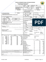 This Is A Customs Electronically Validated Entry Assessed by Customs