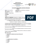 Tareas Diagnósticas Bgu Educacion para La Ciudadania