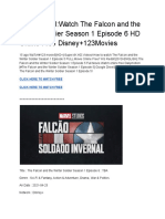 HD Marvel Watch The Falcon and The Winter Soldier Season 1 Episode 6 HD Online Free Disney123Movies