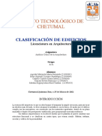 Act 1. Clasificación de Edificios