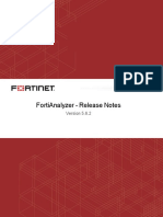 Fortianalyzer v5.6.2 Release Notes