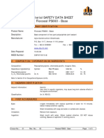 Material Safety Data Sheet Flexseal PS660 - Base: 1: Product and Company Identification