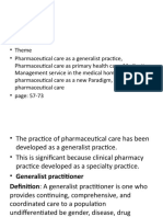 Pharmaceutical Care