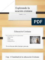 Explorando La Educación Cristiana