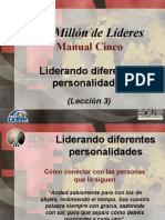 Un Millón de Líderes: Manual Cinco