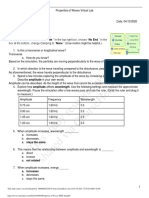 Properties of Waves PhET Sim PDF