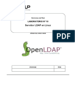 Servidor LDAP en Linux: Laboratorio #10