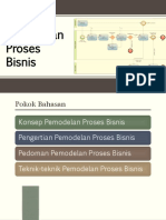 Pertemuan 3 Konsep Pemodelan Proses Bisnis