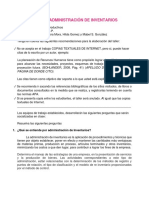 Actividad de Aprendizajes. Taller Administración de Inventarios PDF