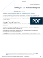 Gartner Report 2020 - Business Intelligence Applications