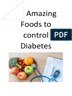 10 Amazing Foods To Control Diabetes