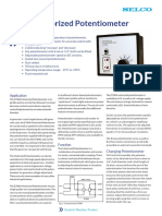 E7800 Motorized Potentiometer