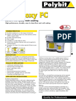 Polypoxy FC: Solvent Free Epoxy Resin Coating