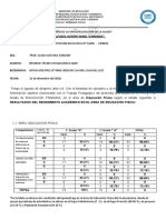 Informe Tecnico Pedagógico I.e.16485, Primaria-1