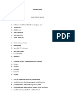 Grile Biochimie