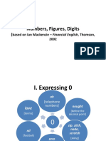 Curs 3 - Expressing Numbers (With Practice Material)