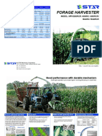 Forage Harvester: MODEL: MFH3200RCR/ 4000RC/ 4000RCR/ 5040RC/ 5040RCR