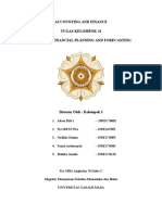 Accounting and Finance Tugas Kelompok #3 Chapter 6 Financial Planning and Forecasting