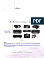 BENQ SH940 Projector Level 2 Service Manual