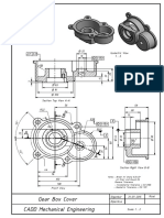 Notes: Break All Sharp 0.3x45 All Fillet and Round R3 General Tolerance - Fundamental Tolerance ISO 8185 - Geometric Tolerance ISO 1101