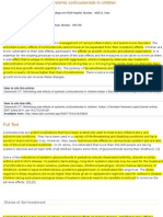 Side Effects of Systemic Corticosteroids in Children