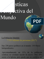 Estadisticas, Perspectiva Del Mundo