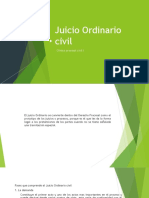 Juicio Ordinario Civil