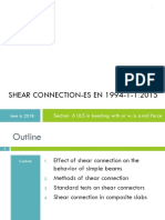 Composite Shear Connection Training - MoC