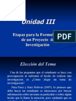 Unidad III