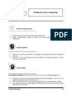 Learning Task 7: Writing My First Learning Plan