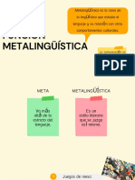 Función Metalingüística