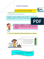 5 Act Sem1 3exp Matemática 2do Primaria