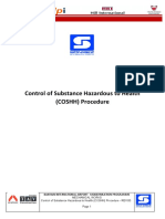 Control of Substance Hazardous To Health (COSHH) Procedure: Bahrain International Airport Modernisation Programme