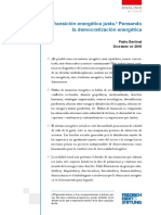 Transición Energética Justa Bertinat