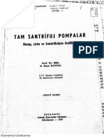 Tam Santrifuj Pompalar - Kaya Baysal