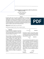 Determinación de La Fuerza de Gravedad Apoyándose de Un Péndulo Simple y Análisis de Los Posibles Factores Influyentes en Su Cálculo