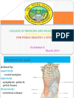 College of Medicine and Health Sciences: For Public Health C-I Students