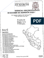 (Gaceta Pre-U) - Examen Simulacro Decentrelizado (C) 2020 - I