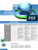 Estudiarte: Proyecto 3 Semana 22 (Semana 3) Bachillerato