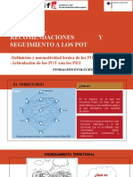 CTP - Tema 6 - Conceptos, Recomendaciones y Seguimiento A Los Planes de Ordenamiento Territorial