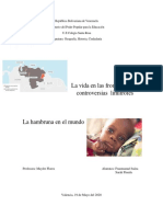 La Vida en Las Fronteras y Las Controversias Limítrofes