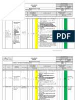 NPCL Project Chennai Risk Assessment Record: Activity: Installation of Fire Fighting System