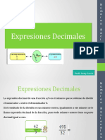 Unidad 1.1 Expresiones Decimales, Notación Cientifica