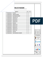 Drawing List of Rockwork: Patimban Port Development Project (I) Package 1 - Terminal Construction