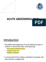 2-Acute Abdominal Pain