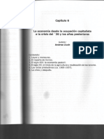 Capitulo 6 La Economía Desde La Ocupación Capitalista A La Crisis Del 30 y Los Años Posteriores