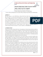 AC/DC Reactor Based Solid State Fault Current Limiter: Ms. Smita A.Patil, Prof.V.R .Naphade