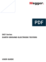 DET Series Earth Ground Electrode Testers