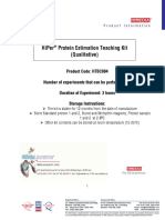 Hiper Protein Estimation Teaching Kit (Qualitative)