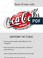 HR Policies of Coca - Cola